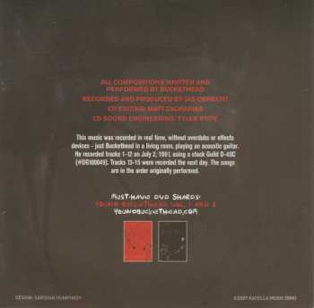 CD Buckethead: Acoustic Shards