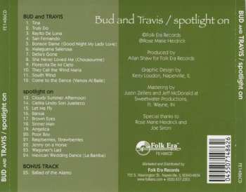 CD Bud And Travis: Bud And Travis / Spotlight On Bud And Travis