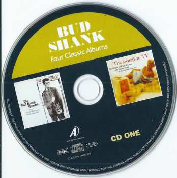 2CD Bud Shank: Four Classic Albums