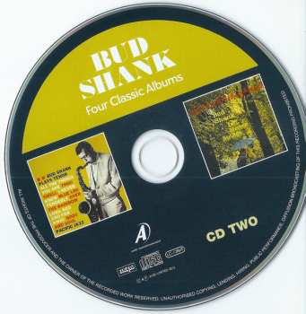 2CD Bud Shank: Four Classic Albums