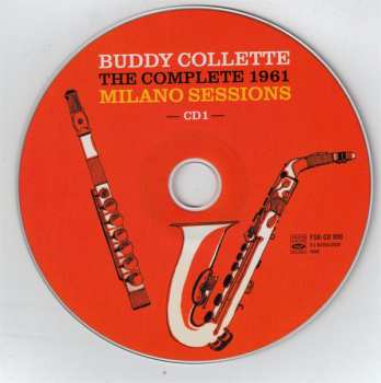 2CD Buddy Collette: The Complete 1961 Milano Sessions