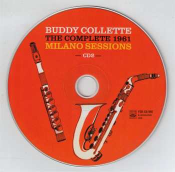 2CD Buddy Collette: The Complete 1961 Milano Sessions