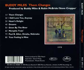 CD Buddy Miles: Them Changes