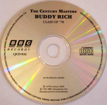 CD Buddy Rich: Class Of '78