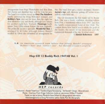 CD Buddy Rich: The Legendary '46-'48 Orchestra Vol. 2