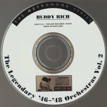 CD Buddy Rich: The Legendary '46-'48 Orchestra Vol. 2