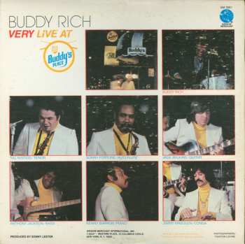 LP Buddy Rich: Very Live At Buddy's Place