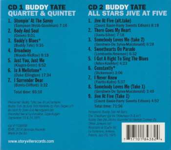 2CD Buddy Tate: The Texas Tenor