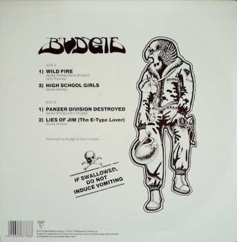 LP Budgie: If Swallowed, Do Not Induce Vomiting