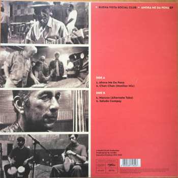 LP Buena Vista Social Club: Ahora Me Da Pena LTD