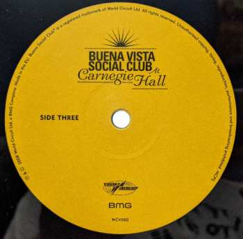 2LP Buena Vista Social Club: Buena Vista Social Club At Carnegie Hall