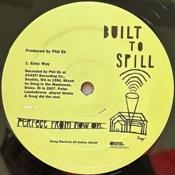 2LP Built To Spill: Perfect From Now On