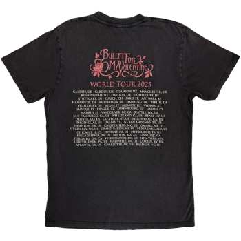 Merch Bullet For My Valentine: Bullet For My Valentine Unisex T-shirt: Tears Don't Fall (black) (back Print) (small) S