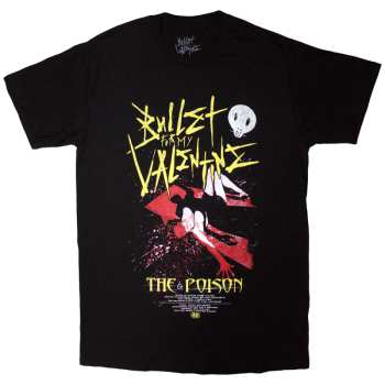 Merch Bullet For My Valentine: Bullet For My Valentine Unisex T-shirt: The Poison Cover (black) (small) S