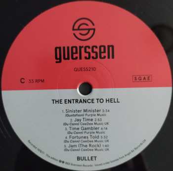 2LP Bullet: The Entrance To Hell