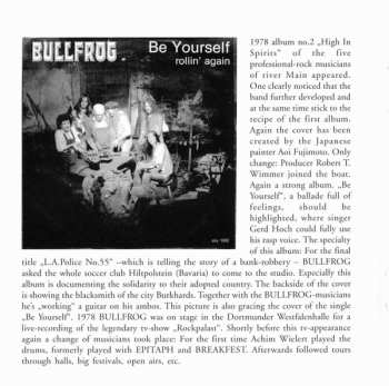 CD Bullfrog: High In Spirits