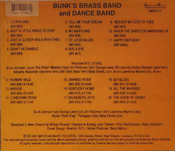CD Bunk Johnson's Brass Band: Bunk's Brass Band & 1945 Sessions