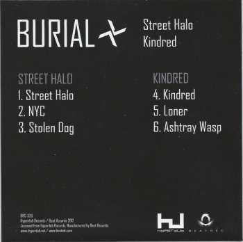 CD Burial: Street Halo / Kindred