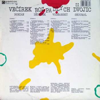 2LP Burian & Dědeček: Večírek Rozpadlých Dvojic
