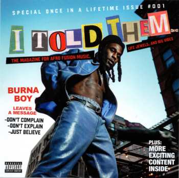 CD Burna Boy: I Told Them...