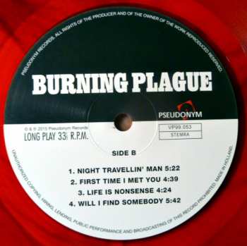 LP Burning Plague: Burning Plague CLR