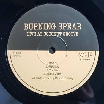 2LP Burning Spear: Live At Coconut Groove