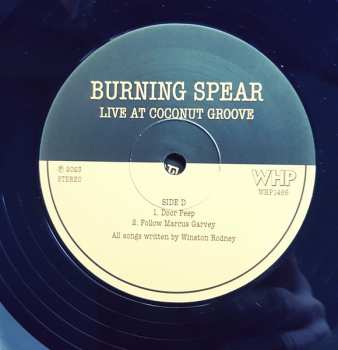 2LP Burning Spear: Live At Coconut Groove