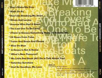 CD Burt Bacharach: Plays His Hits