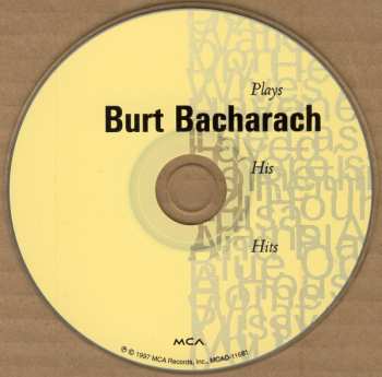 CD Burt Bacharach: Plays His Hits