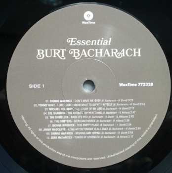 LP Burt Bacharach: Essential Burt Bacharach LTD