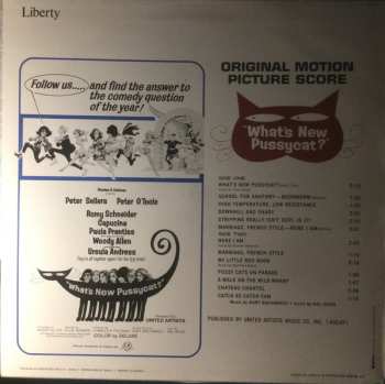 LP Burt Bacharach: ¿Qué Tal Pussycat? (What's New Pussycat?)