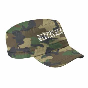 Merch Burzum: Armádní Pet met klep Logo Burzum (camo)