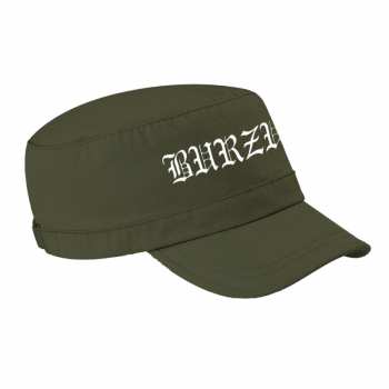 Merch Burzum: Armádní Pet met klep Logo Burzum (olive)