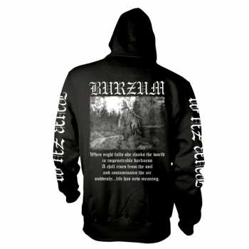 Merch Burzum: Mikina S Kapucí Filosofem 2 S