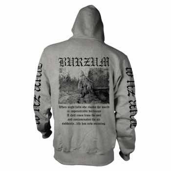 Merch Burzum: Mikina S Kapucí Filosofem 3 2018 S