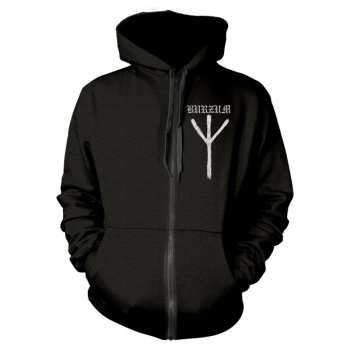 Merch Burzum: Hoodie Met Rits Rune