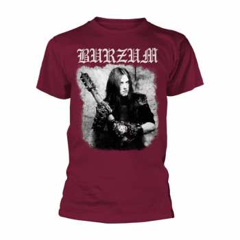 Merch Burzum: Tričko Anthology 2018 (maroon) S