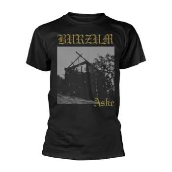 Merch Burzum: T-shirt Aske - Gold