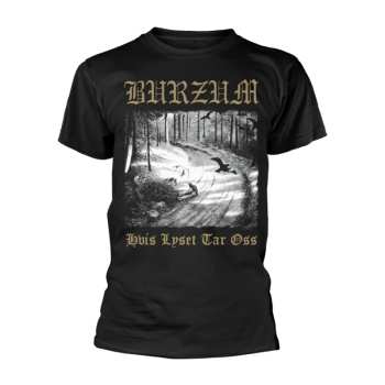Merch Burzum: T-shirt Hvis Lyset Tar Oss - Gold