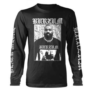 Merch Burzum: T-shirt Met Lange Mouwen Black Metal