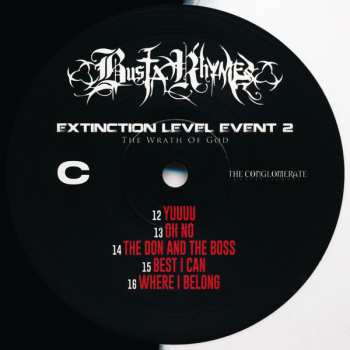 2LP Busta Rhymes: Extinction Level Event 2: The Wrath Of God CLR