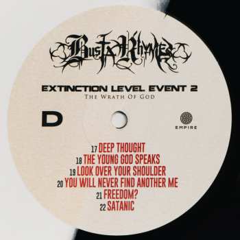 2LP Busta Rhymes: Extinction Level Event 2: The Wrath Of God CLR