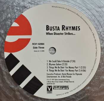 2LP Busta Rhymes: When Disaster Strikes... CLR | LTD