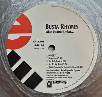 2LP Busta Rhymes: When Disaster Strikes... CLR | LTD