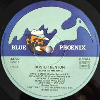 CD Buster Benton: Blues At The Top