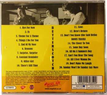 CD Butterscotch: Don’t You Know It's Butterscotch