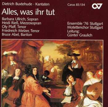 CD Buxtehude / Ullrich / Riess / Pfaff / Graulich: Cantatas