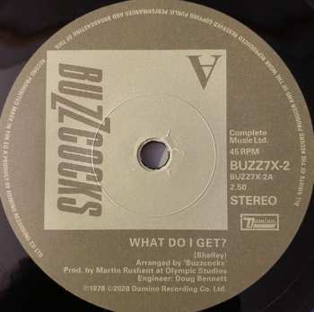 12SP/Doos Buzzcocks: Complete UA Singles 1977-1980 LTD