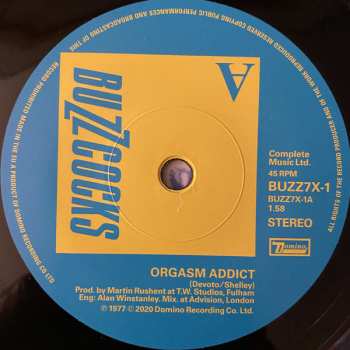 12SP/Doos Buzzcocks: Complete UA Singles 1977-1980 LTD