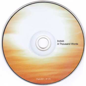 CD bvdub: A Thousand Words